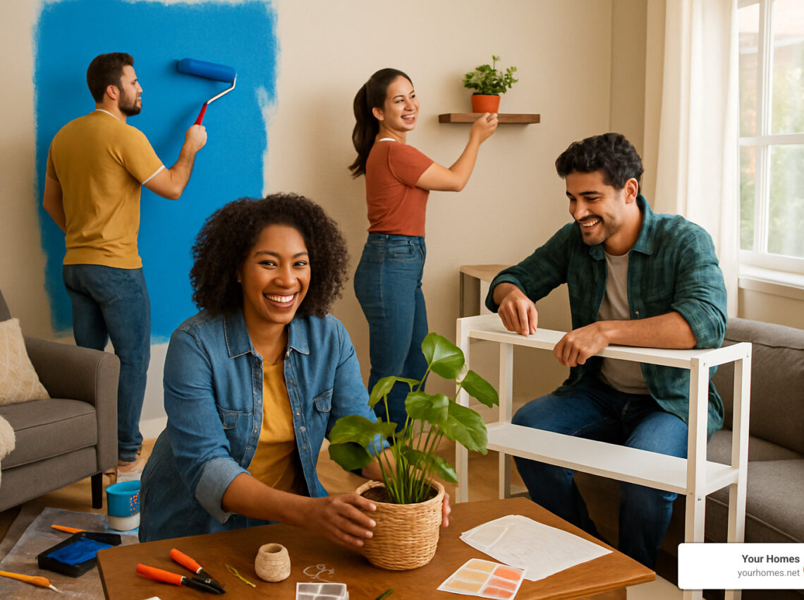 From Drab to Fab: DIY Home Projects You Can Actually Do